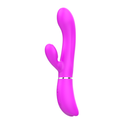 Rechargeable Clitoris Vibrator (Purple) - One Stop Adult Shop