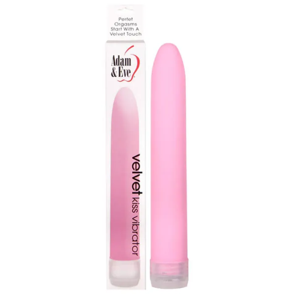 Adam & Eve Velvet Kiss Vibrator Pink - OSAS