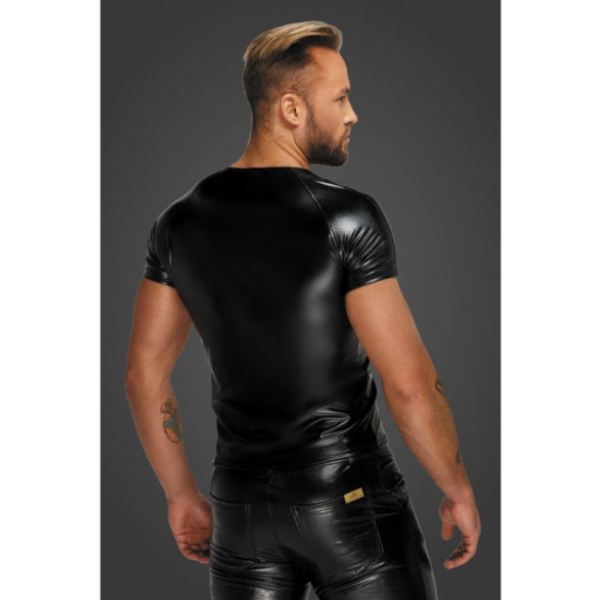 Wetlook T-Shirt with Snake Wetlook Sleeves M