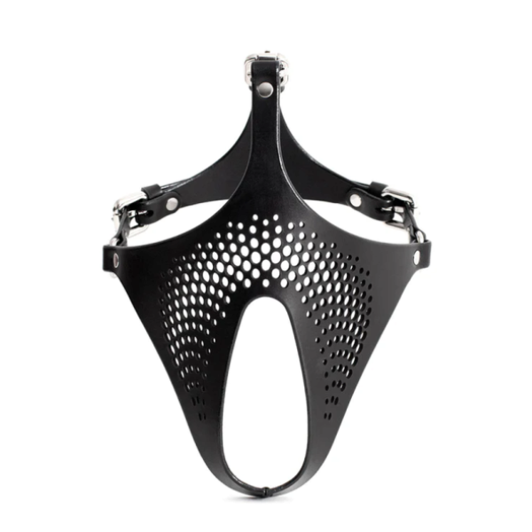 Ex Machina Genuine Leather Mask Black - OSAS