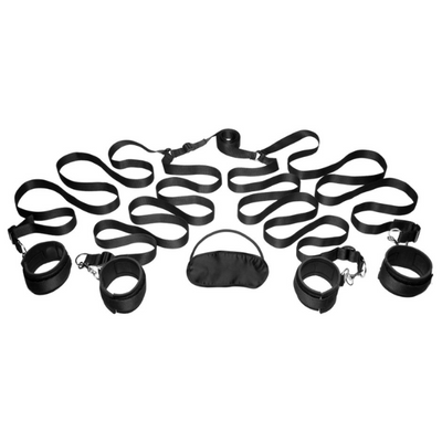 Frisky Bedroom Restraint Kit Black - OSAS