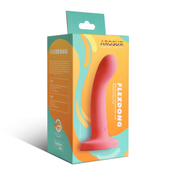 FlexDong Vibrating Strap-on Dildo - One Stop Adult Shop