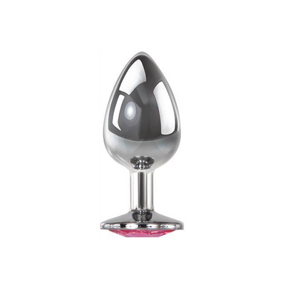 Adam & Eve Pink Gem Anal Plug Large - One Stop Adult Shop