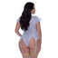 Cap Sleeve Basque and Thong Set 2XL - One Stop Adult Shop