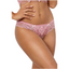 Floral Lace Brazilian G-String Pink M - One Stop Adult Shop