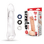 Size Up 1 Inch See-Thru Penis Extender with Ball Loop