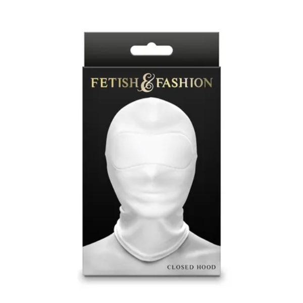 Fetish & Fantasy Closed Hood White - One Stop Adult Shop