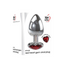 Adam & Eve Red Heart Gen Anal Plug Small - One Stop Adult Shop