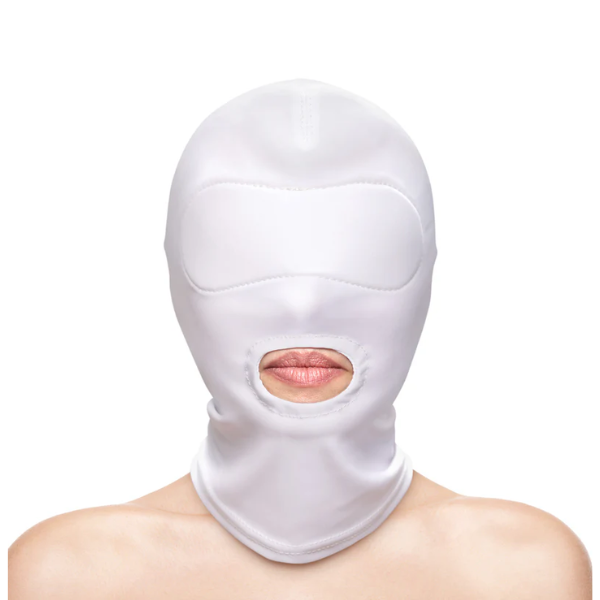 Fetish & Fantasy Mouth Hood White - One Stop Adult Shop