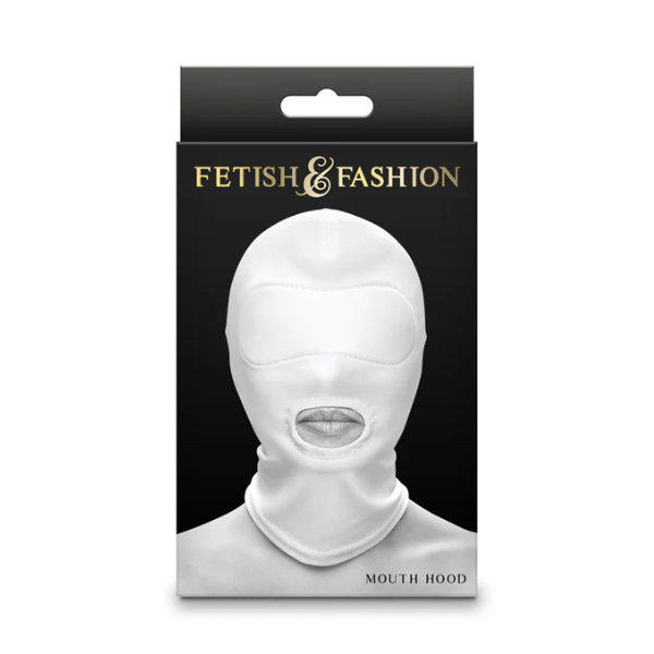 Fetish & Fantasy Mouth Hood White - One Stop Adult Shop