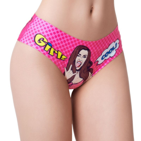 Comic Fans Pink Slip M - One Stop Adult Shop