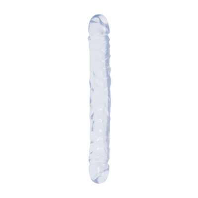 Doc Johnson's Crystal Jellies - 12" JR. Double Dong - One Stop Adult Shop