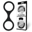 WhipSmart Silicone Handcuffs Black