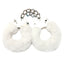 WhipSmart Classic Furry Cuffs White