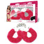 WhipSmart Classic Furry Cuffs Hot Pink - OSAS