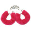 WhipSmart Classic Furry Cuffs Hot Pink - OSAS