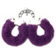 WhipSmart Classic Furry Cuffs Purple - OSAS