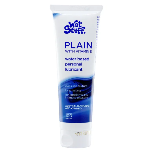 Wet Stuff Plain with Vitamin E 100g - One Stop Adult Shop