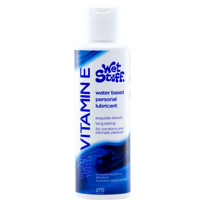 Wet Stuff Plain with Vitamin E 270g - One Stop Adult Shop