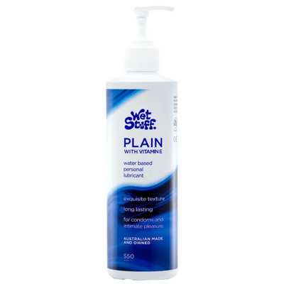 Wet Stuff Plain with Vitamin E 550g - One Stop Adult Shop