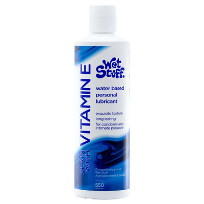 Wet Stuff Plain with Vitamin E 550g - One Stop Adult Shop