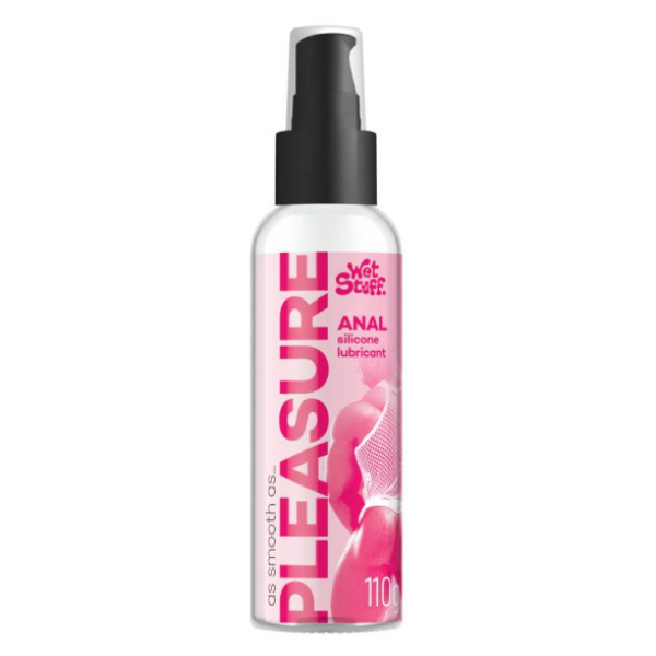 Wet Stuff Pleasure Anal Silicone Lubricant Pump Top 110g - One Stop Adult Shop