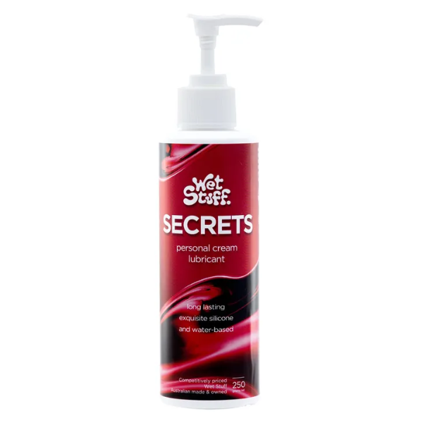 Wet Stuff Secrets 250g Hybrid Lubricant - One Stop Adult Shop