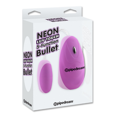 Neon Luv Touch 5 Function Bullet Purple