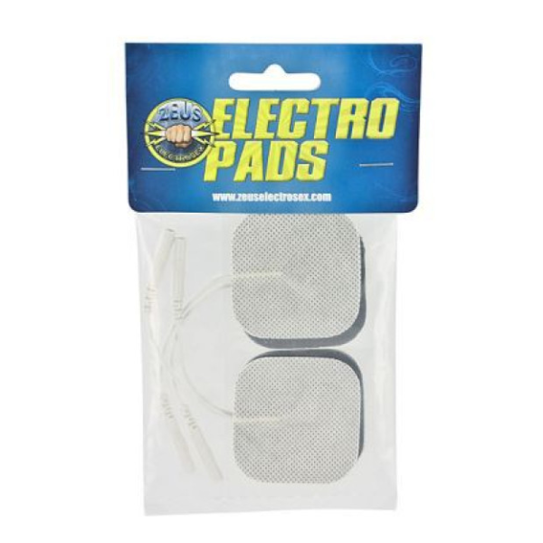 Zeus Electro Pads 4pk - One Stop Adult Shop