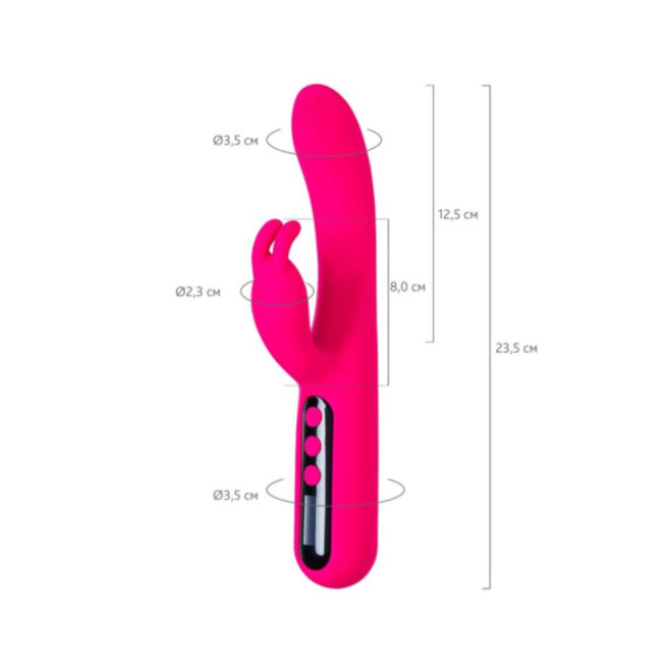 eroTeq G-Spot Rablock Rabbit Vibrator Pink - One Stop Adult Shop