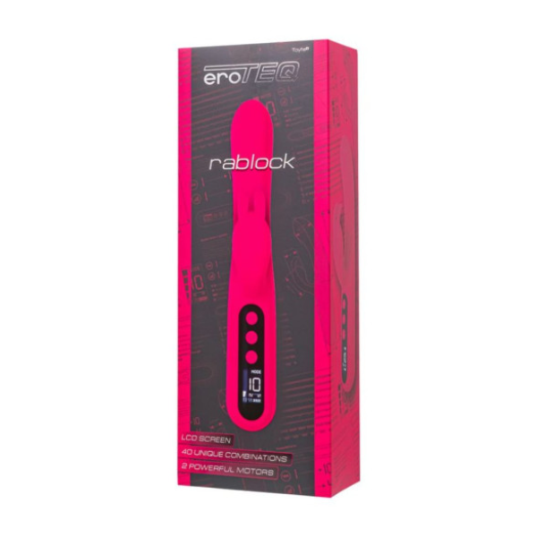 eroTeq G-Spot Rablock Rabbit Vibrator Pink - One Stop Adult Shop