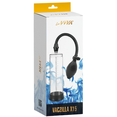 Vaczilla X15 Original Bulb Design Penis Pump