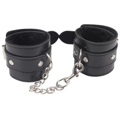 Obey Me Leather Hand Cuffs