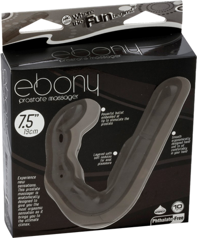 Ebony Prostate Massager