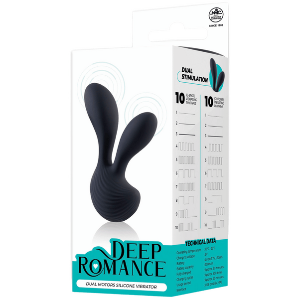 Dual Motors Silicone Vibrator