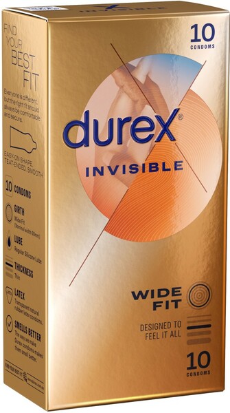 Invisible Wide Fit 10pk - OSAS