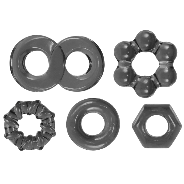 Hardcore Powerful Cockring Set - OSAS