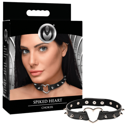 Spiked Heart Choker - OSAS