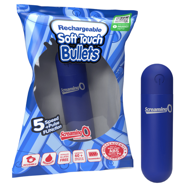 Rechargeable Soft Touch Bullet