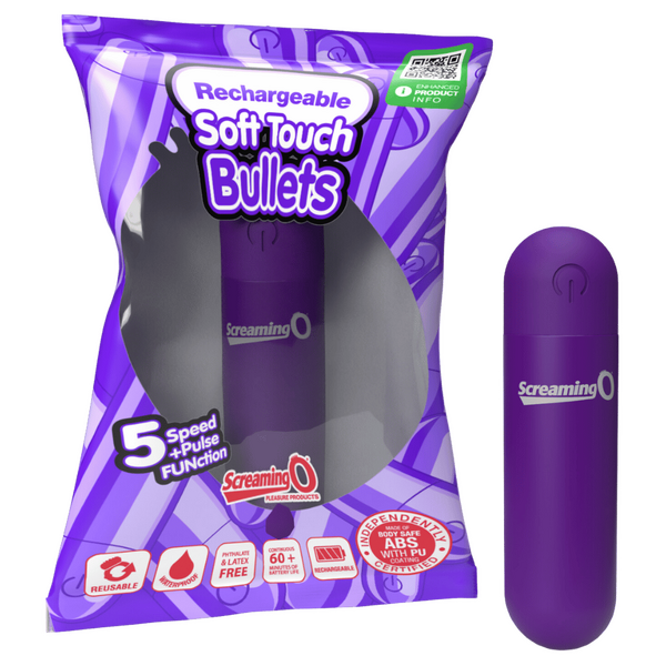 Rechargeable Soft Touch Bullet