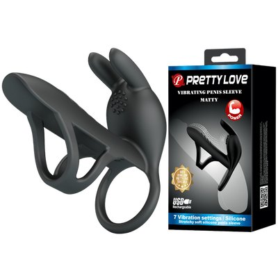 Vibrating Penis Sleeve - Matty