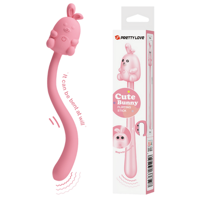 Cute Bunny Flirting Stick