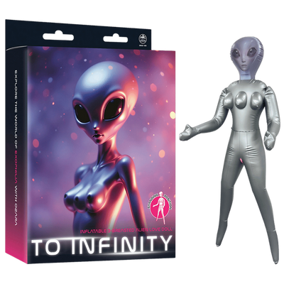Inflatable 3-Breasted Alien Love Doll -