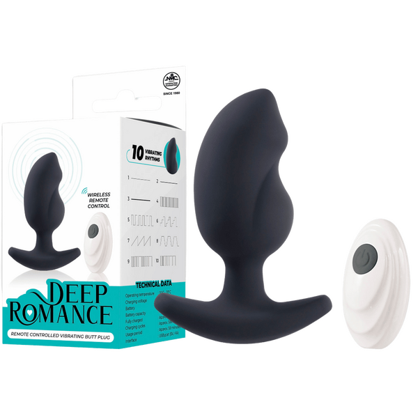 Remote Controlled Vibrating Butt Plug - OSAS