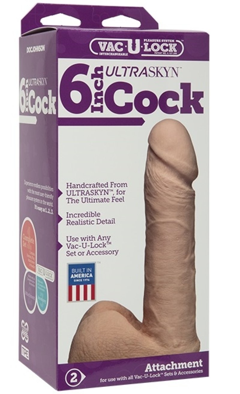 6" ULTRASKYN™ Cock and Balls