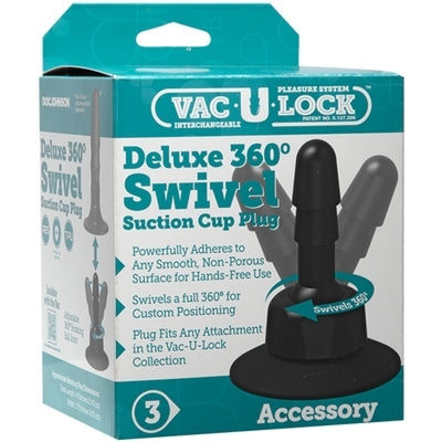 Vac-U-Lock Deluxe 360 Swivel Suction Plug