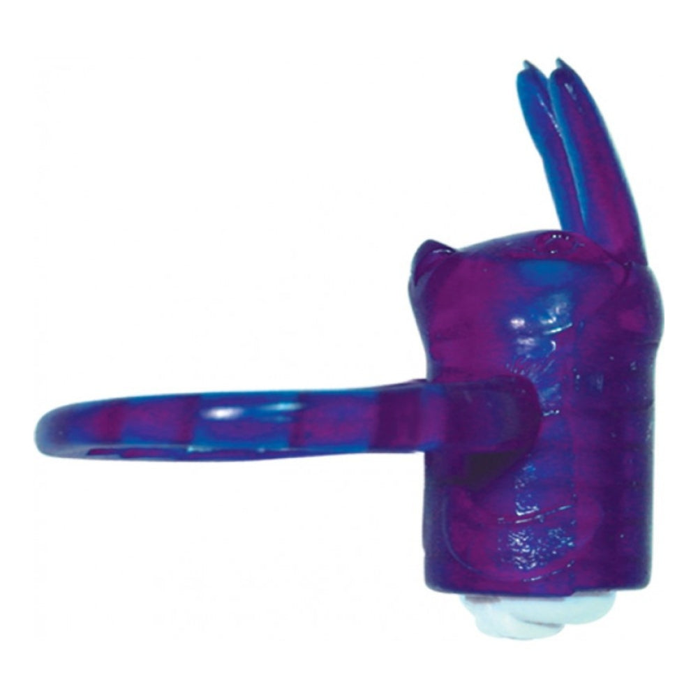 Horny Honey Vibro Ring Bunny Purple - OSAS
