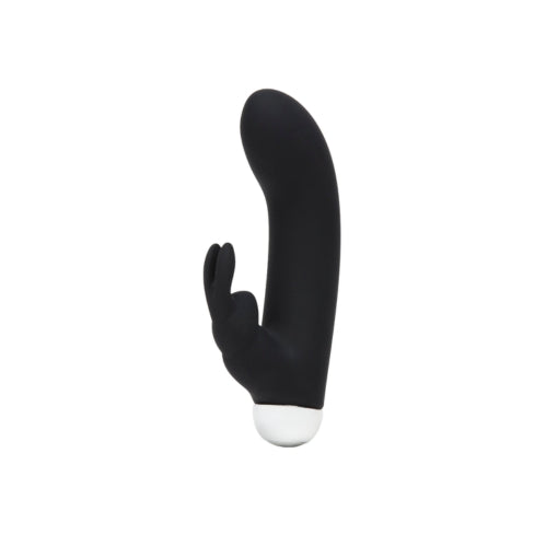 Fifty Shades of Grey Greedy Girl Rechargeable Mini Rabbit Vibrator Black