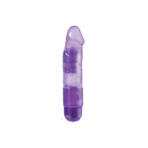 Exotic Diamond 7" PVC Vibrator Purple