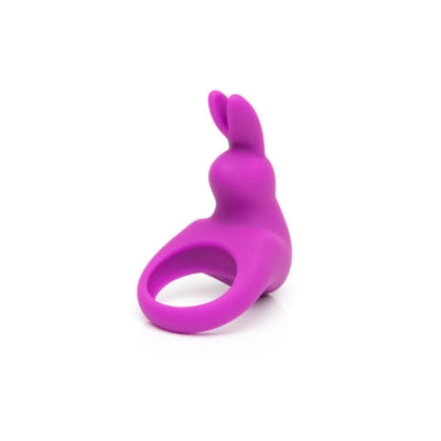 Happy Rabbit Rechargeable Silicone Rabbit Cock Ring Purple